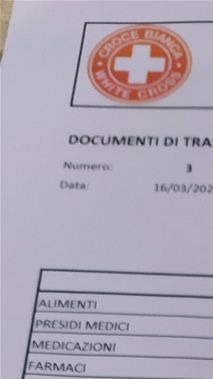 Documento di trasporto quasi 1700 colli spediti